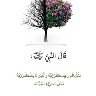 Telegram profile photo for أَلا بِذِكْرِ اللَّهِ تَطْمَئِنُّ الْقُلُوبُ
