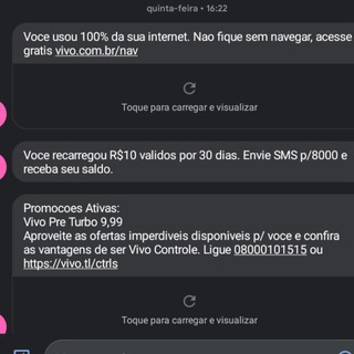 Telegram profile photo for MÉTODO DE RECARGA VIVO CLARO TIM OI ECT...