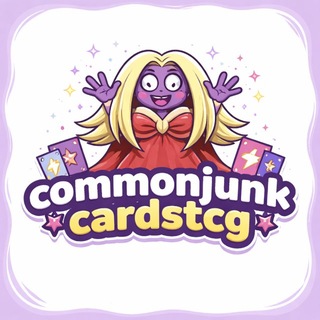 Telegram profile photo for Commonjunkcardstcg