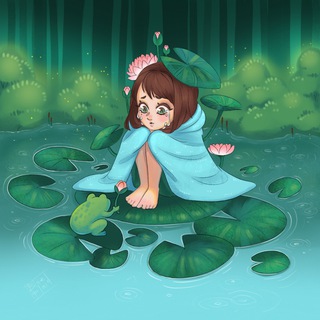 Telegram profile photo for Blue plaid