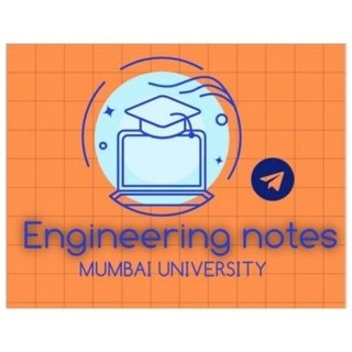 Telegram profile photo for ENGINEERING NOTES 📝(Mumbai University)