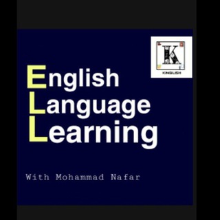 Telegram profile photo for English Language Learning