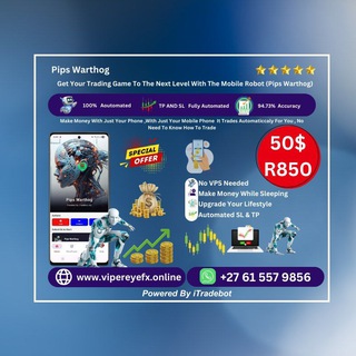 Telegram profile photo for Pips Wathog Mobile Robot (Viper Eye Fx)