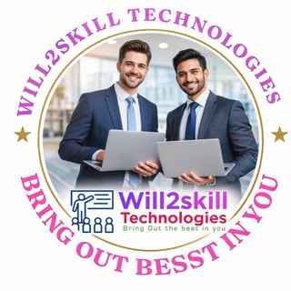 Telegram profile photo for Will2skill Technologies ( IT Certification )
