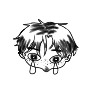 Telegram profile photo for dusty wet dog