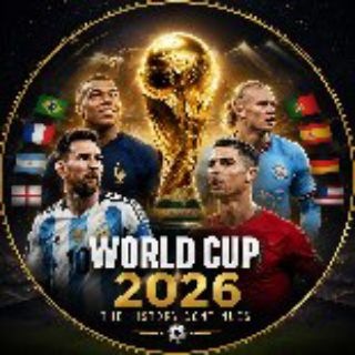 Telegram profile photo for كأس العالم 2026 🇲🇦🇧🇷🇫🇷🇦🇷🇩🇪🇪🇸