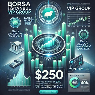 Telegram profile photo for Bitajans Borsa 📉 Hisse Analizleri