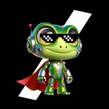 Telegram profile photo for FROK THE GROK || PEPE KILLER 🐸