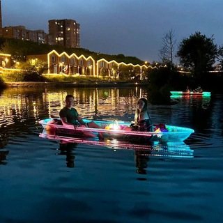 Telegram profile photo for Зазеркалье. Водные прогулки на прозрачных каяках 🚣