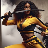 Telegram profile photo for Beatrix Kiddo Calls