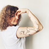Telegram profile photo for Тату, рисунки, котики