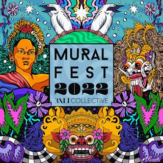 Telegram group profile photo for Bali Collective x Mural Fest