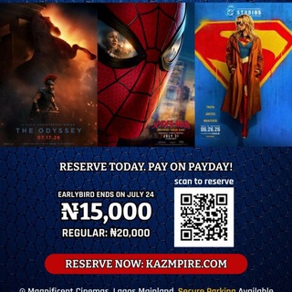 Telegram profile photo for KazMPIRE! OVERNIGHT MOVIES