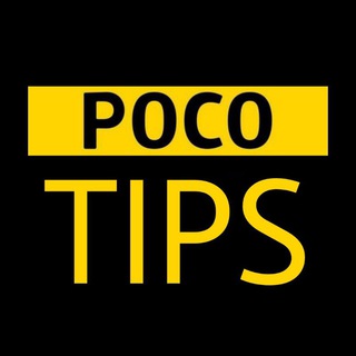 Telegram profile photo for POCO TIPS 🟡⚫️
