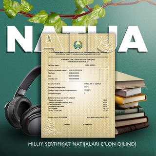 Telegram profile photo for NATIJALAR PRO MATH