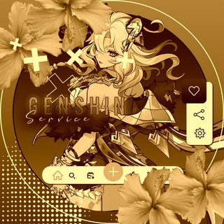 Telegram profile photo for Genshin service.