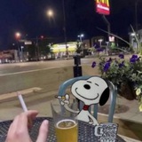 Telegram profile photo for Snoopy draws on charts