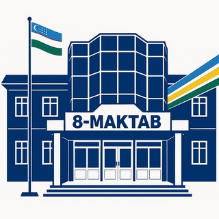 Telegram profile photo for 8-MAKTAB MATBUOTI | AXBOROT KANALI