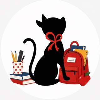 Telegram profile photo for «Черный кот» - студия Английского и Китайского 📍г. ЛОБНЯ