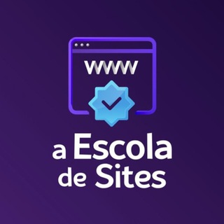 Telegram profile photo for a Escola de Sites - Dicas Exclusivas