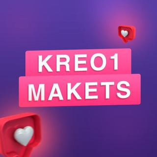 Telegram group profile photo for KREO1MAKETS