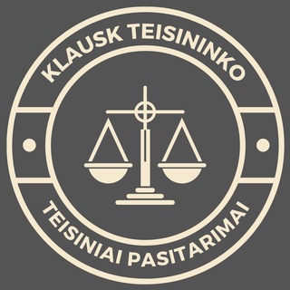 Telegram profile photo for Teisiniai pasitarimai π©ββοΈπ¨ββοΈπ€π¨βπ©βπ§βπ¦
