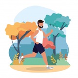 Telegram profile photo for Бег и лыжи в Полюстровском парке