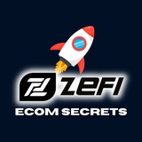 Telegram profile photo for ZEFI ECOM SECRETS 🚀