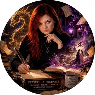 Telegram profile photo for Екатерина Вострова | Фэнтези книги