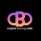 Telegram profile photo for CRYPTO BORING CLUB CHANNEL