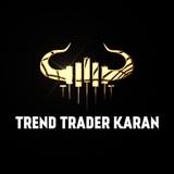 Telegram profile photo for TREND TRADER KARAN ( Official ) ✅