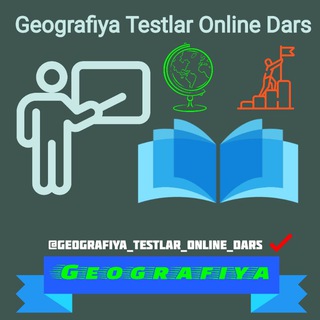 Telegram profile photo for 🌐 Geografiya Testlar Online Dars 🇺🇿