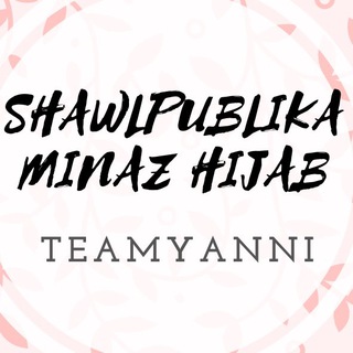 Telegram profile photo for CATALOG MINAZ & SHAWLPUBLIKA #TEAMYANNI