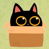Telegram profile photo for Кот Коробочкин пишет телеграмму 😹