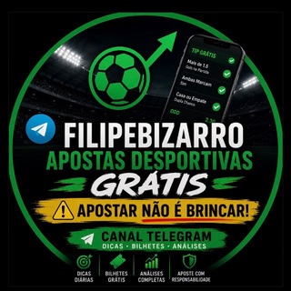 Telegram profile photo for FilipeBizarroTips