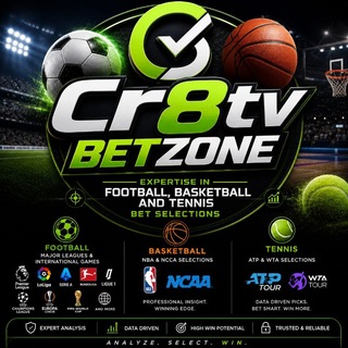 Telegram profile photo for Cr8tvbetzone β½οΈππ―π