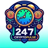 Telegram profile photo for 247 CryptoPulse (RU)