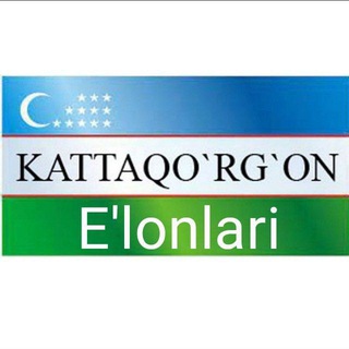 Telegram profile photo for KATTAQO‘RG‘ON E'LONLARI