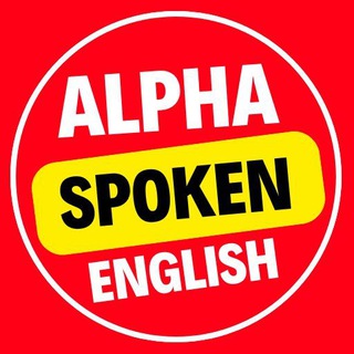 Telegram profile photo for Alpha spoken English