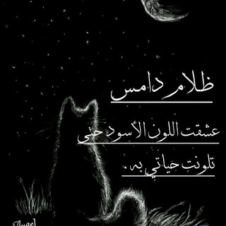 Telegram profile photo for ظلَأُمِ.دِأُمِسً🖤𖠙✧