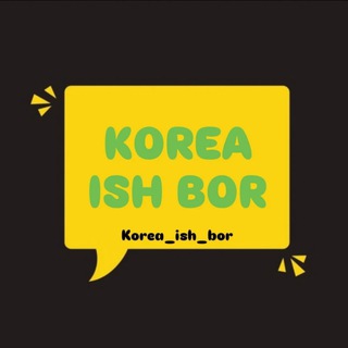 Telegram profile photo for Korea ish bor