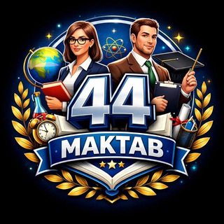 Telegram profile photo for 44 -maktab telegram kanalli