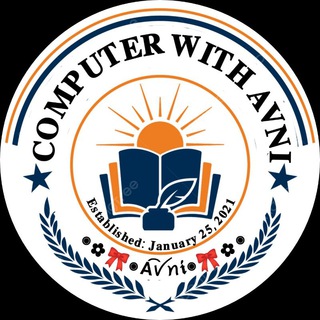 Telegram profile photo for COMPUTER WITH AVNI | Competitive Computer Education π»π