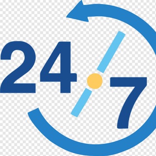 Telegram profile photo for 24×7