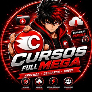 Telegram profile photo for Cursos Full Mega