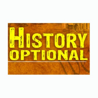 Telegram profile photo for History Optional UPSC IAS