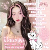 Telegram profile photo for ⁺ 𓂋 𓈒 ۫ 𓂅 예쁜 ; th' blaireyins