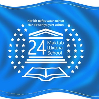 Telegram profile photo for 24-MAKTAB Matbuot xizmati.