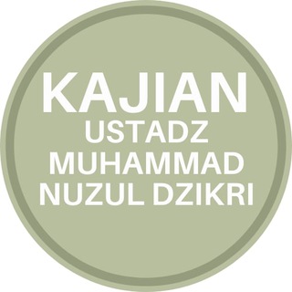 Telegram profile photo for Kajian Ustadz Muhammad Nuzul Dzikri