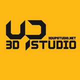 Telegram profile photo for 3dupstudio